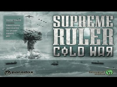 Supreme ruler: cold war    ()